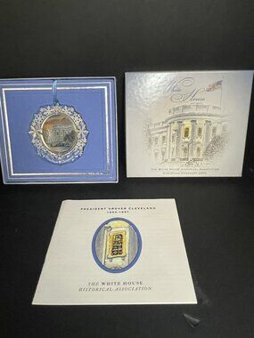 White House Historical Association Ornament 2009 Grover Cleveland (Gold Plated)